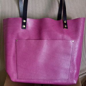 Portland Leather Goods Large Classic Mulberry Tote